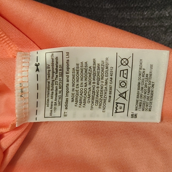 Adidas run tee w, ray pink, size S - Picture 7 of 8